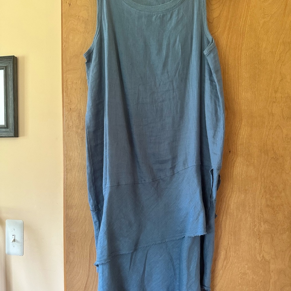 Blue dress